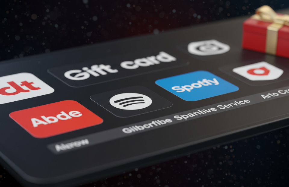 A Complete Guide to Using Gift Cards for Online Subscriptions