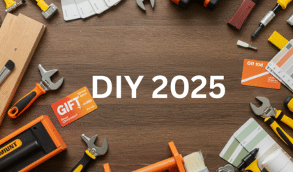 Best Gift Cards for Home Improvement and DIY Projects
