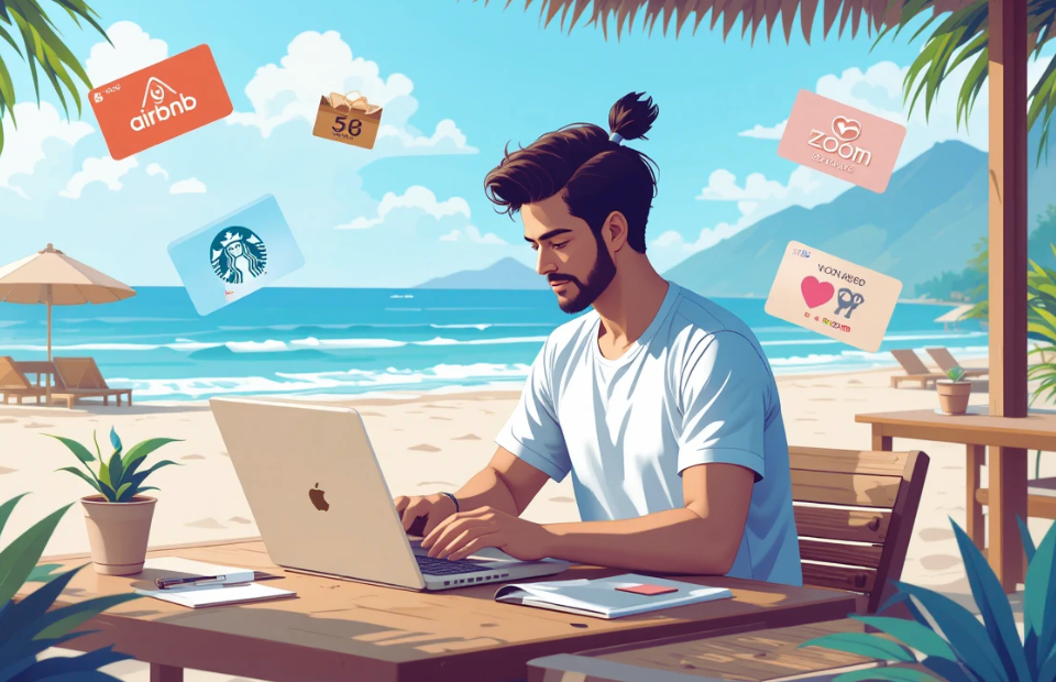 Best Gift Cards for Remote Workers and Digital Nomads 2025