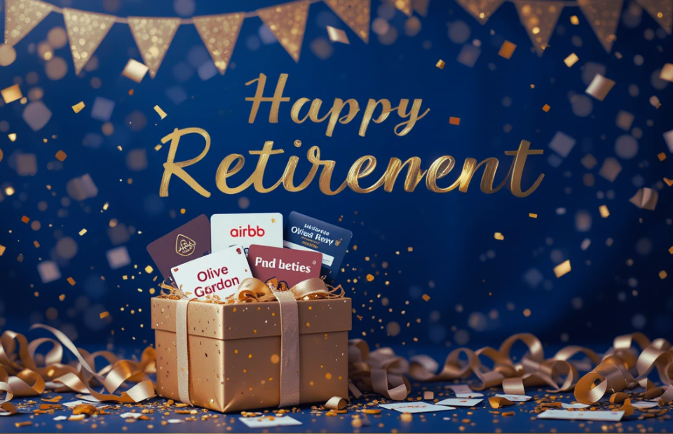 Best Gift Cards For Retirement Parties and Farewells