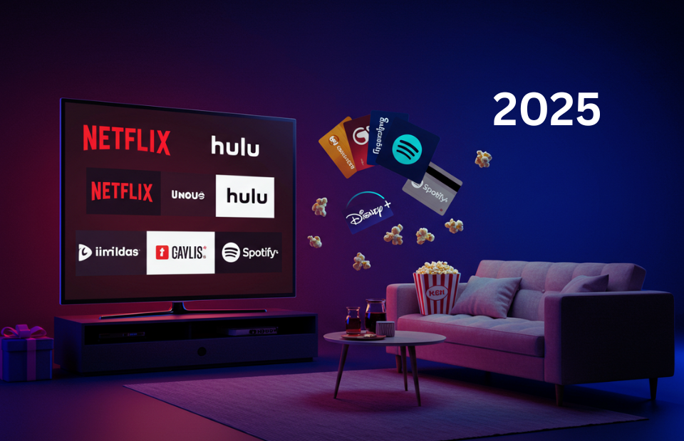 Best Gift Cards For Streaming Services in 2025