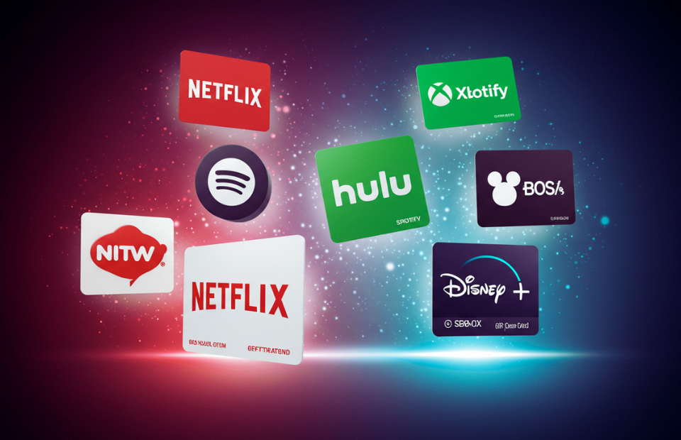 Best Gift Cards to Use for Online Entertainment in 2025