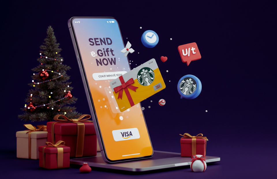 How to Send Digital Gift Cards As Last Minute Gifts