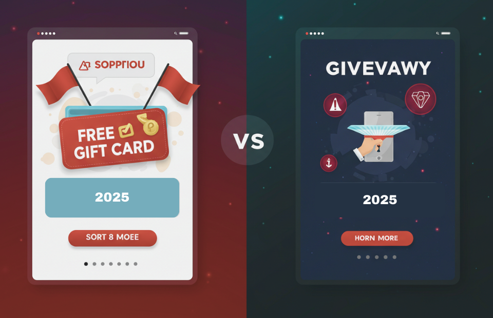 How to Spot Fake Gift Card Giveaways Online