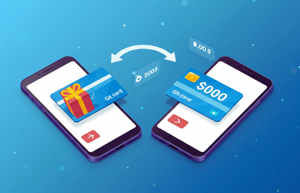 How to Transfer Gift Card Balances Between Accounts