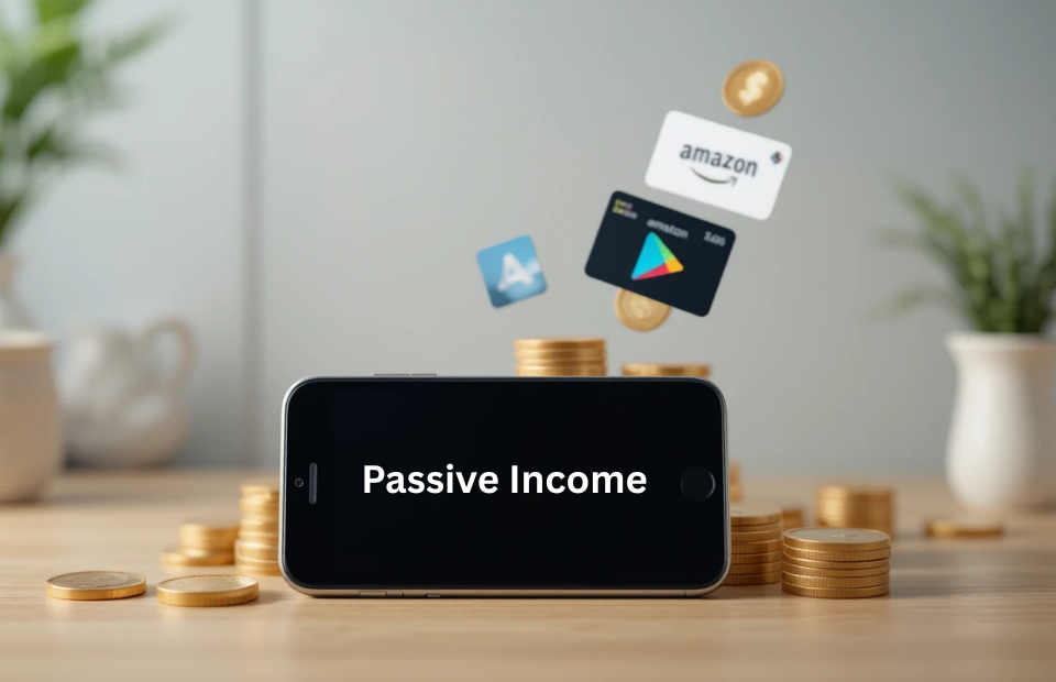 Top Passive Income Apps That Pay in Gift Cards