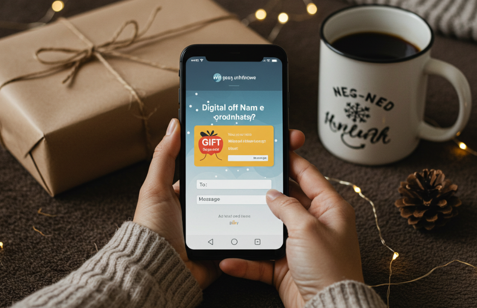 How to Give Digital Gift Cards as a Personalized Present