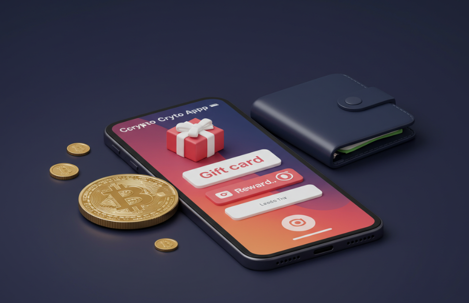 Top 5 Crypto Apps That Let You Earn Gift Cards