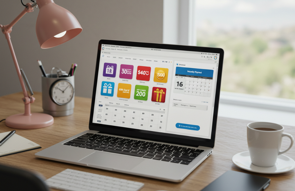 Top 5 Rewards Sites That Pay Weekly in Gift Cards